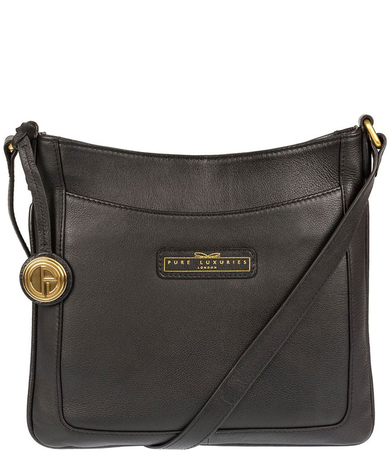 Kara leather cheap expandable crossbody bag