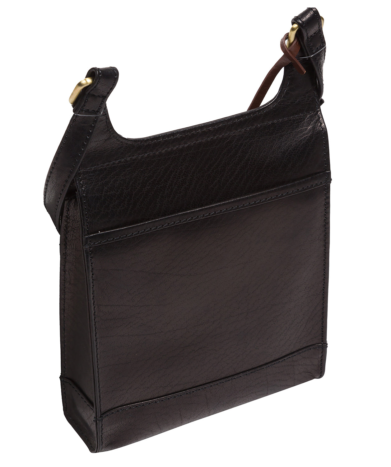 'Bryony' Black Leather Cross Body Bag