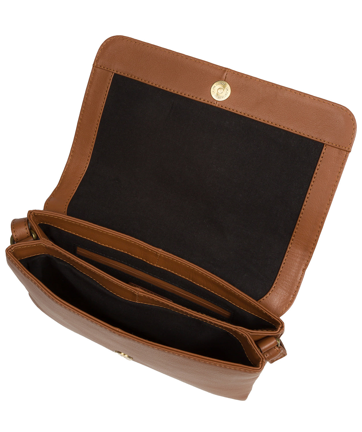 Pure Luxuries London #product-type#: Izzy' Tan Leather Cross Body Bag