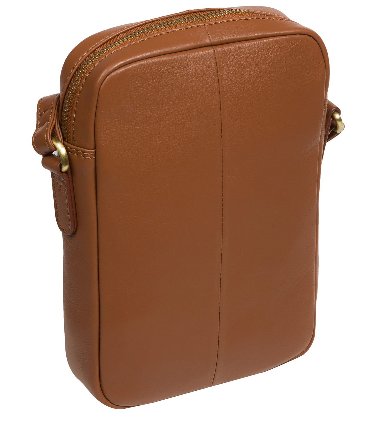 Tan leather crossbody purse online