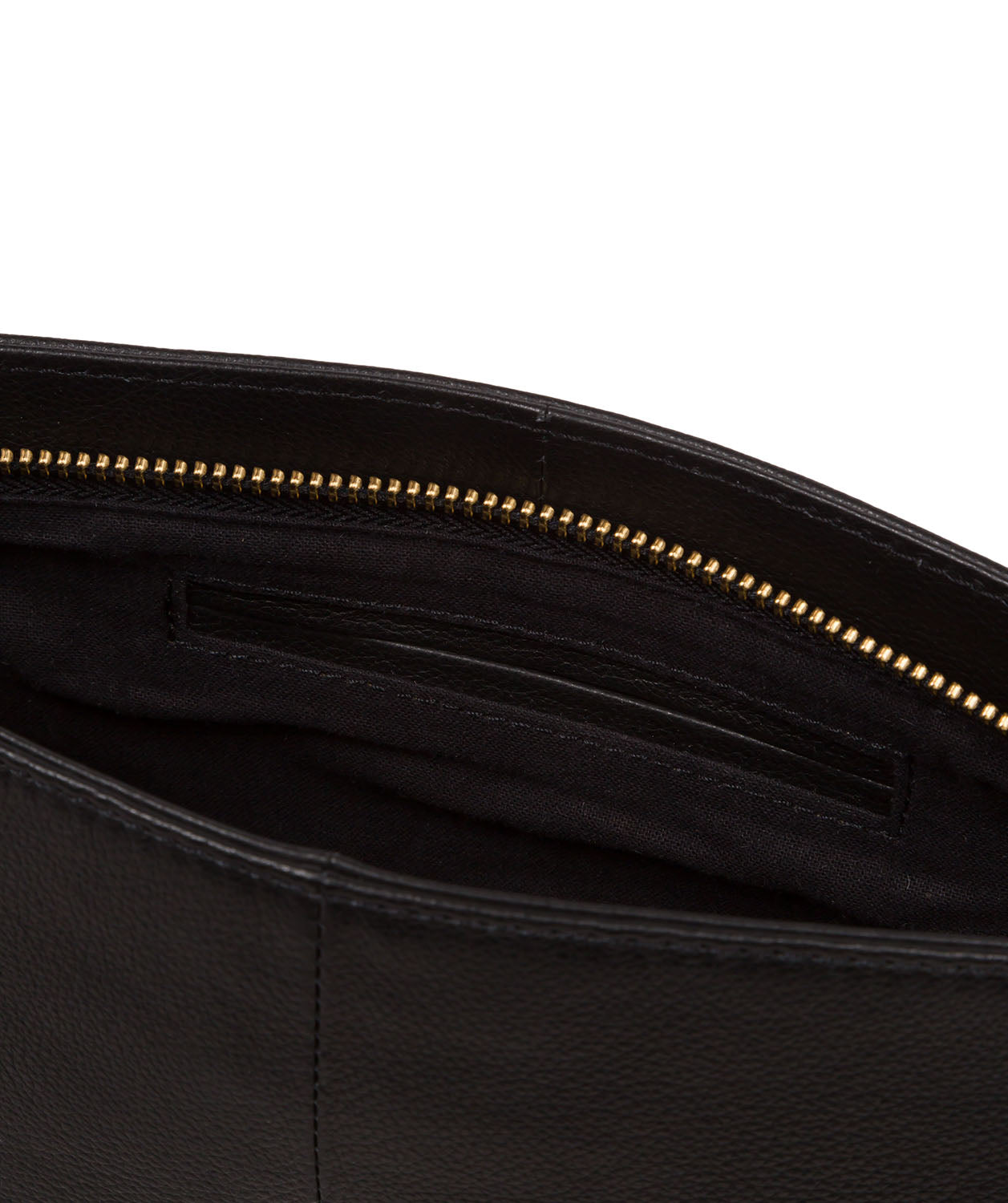 Pure Luxuries London #product-type#: 'Christina' Black Leather Cross Body Bag