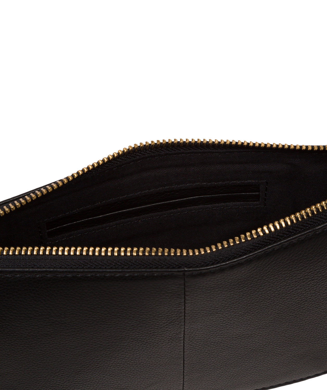 Cultured London Soho Collection Bags: 'Lily' Black Leather Cross Body Bag