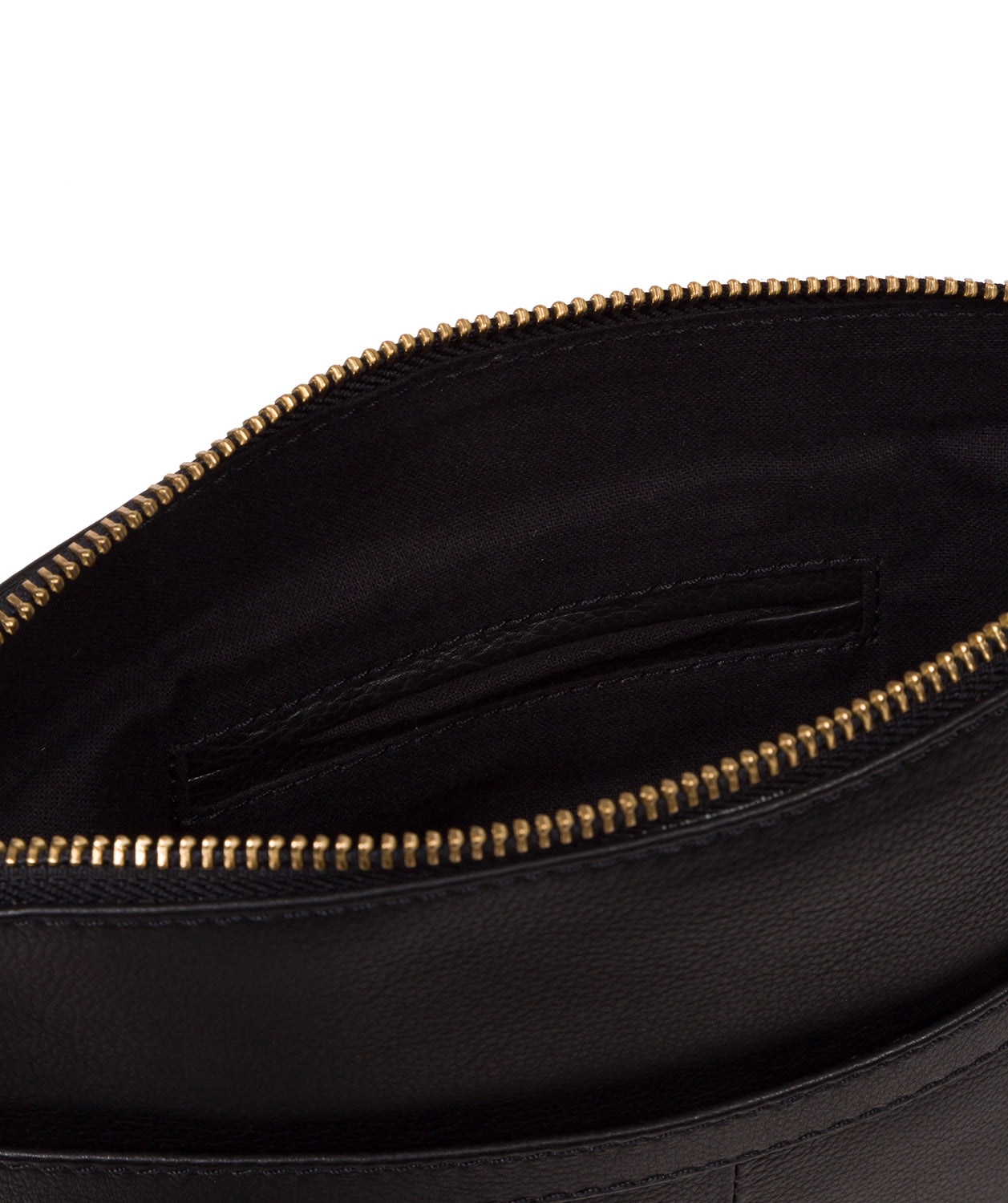 Pure Luxuries London #product-type#: 'Janelle' Black Leather Cross Body Bag