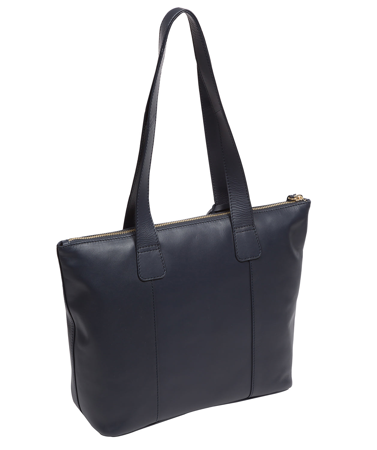 'Kensal' Dark Navy Leather Handbag