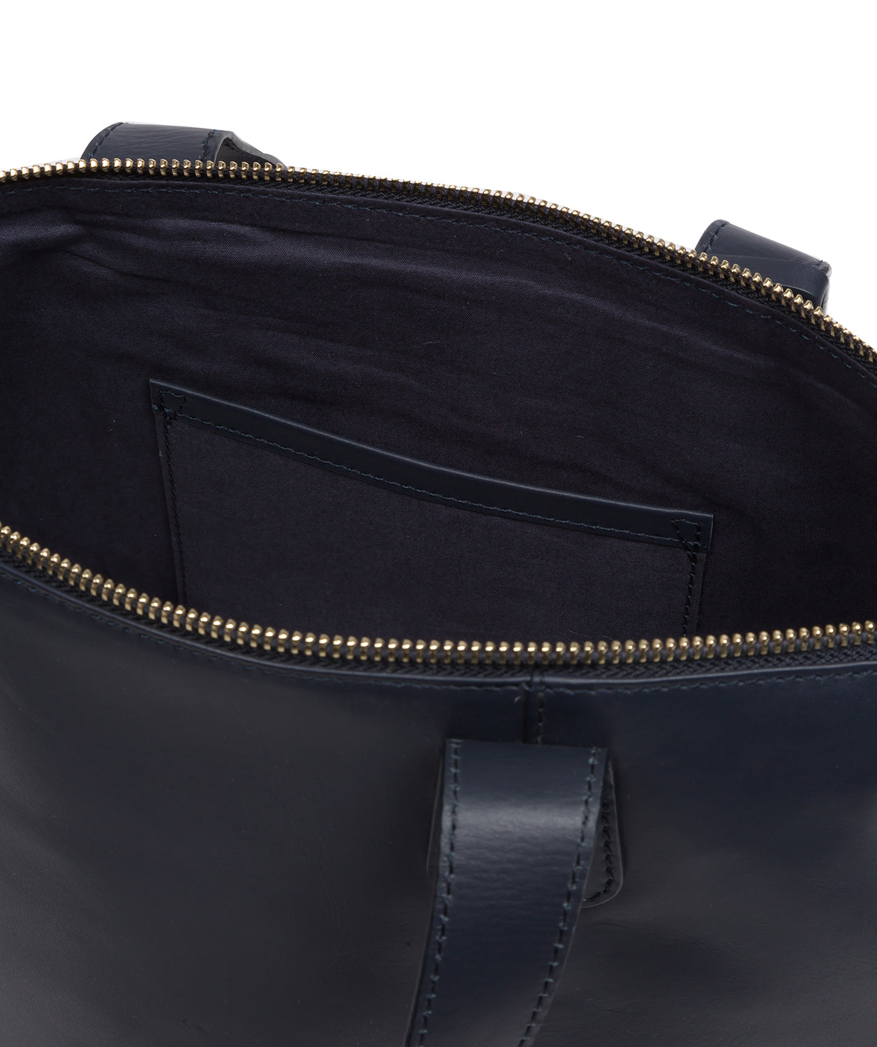 'Kensal' Dark Navy Leather Handbag