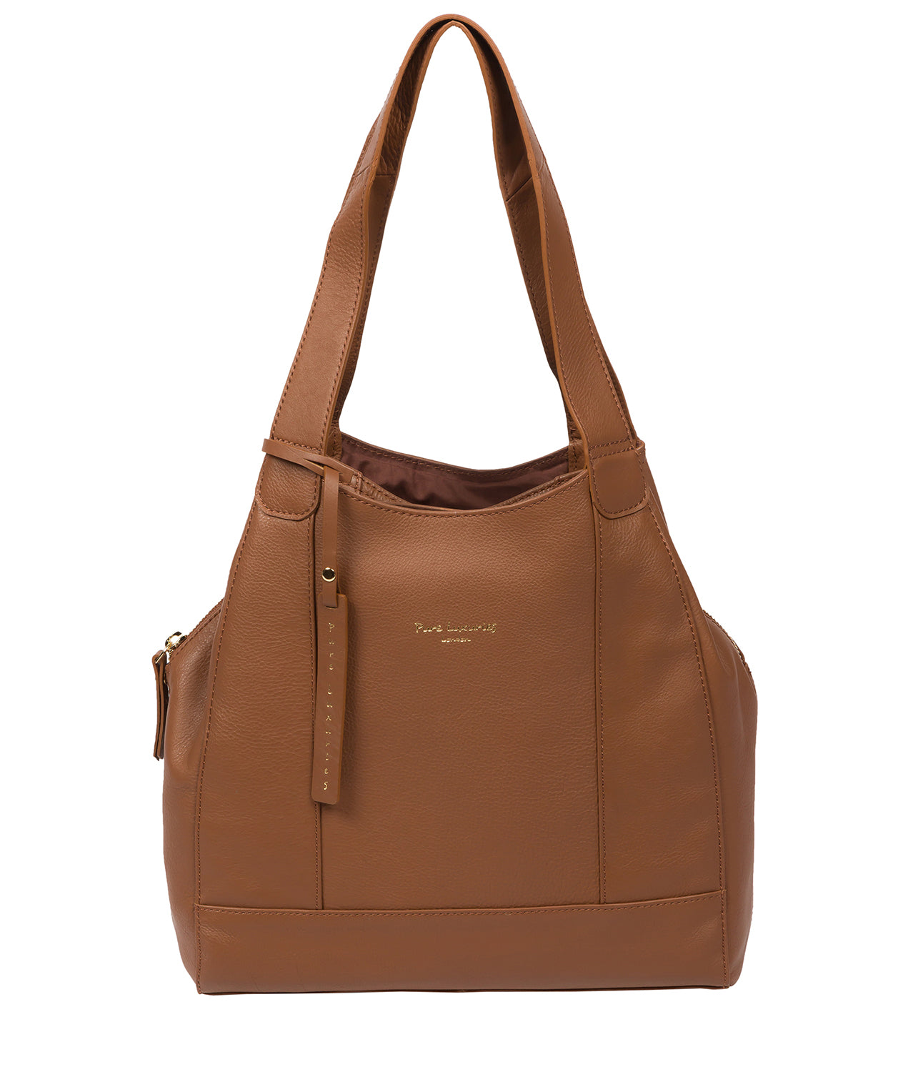 Pure Luxuries Eco Collection #product-type#: 'Colette' Tan Leather Handbag