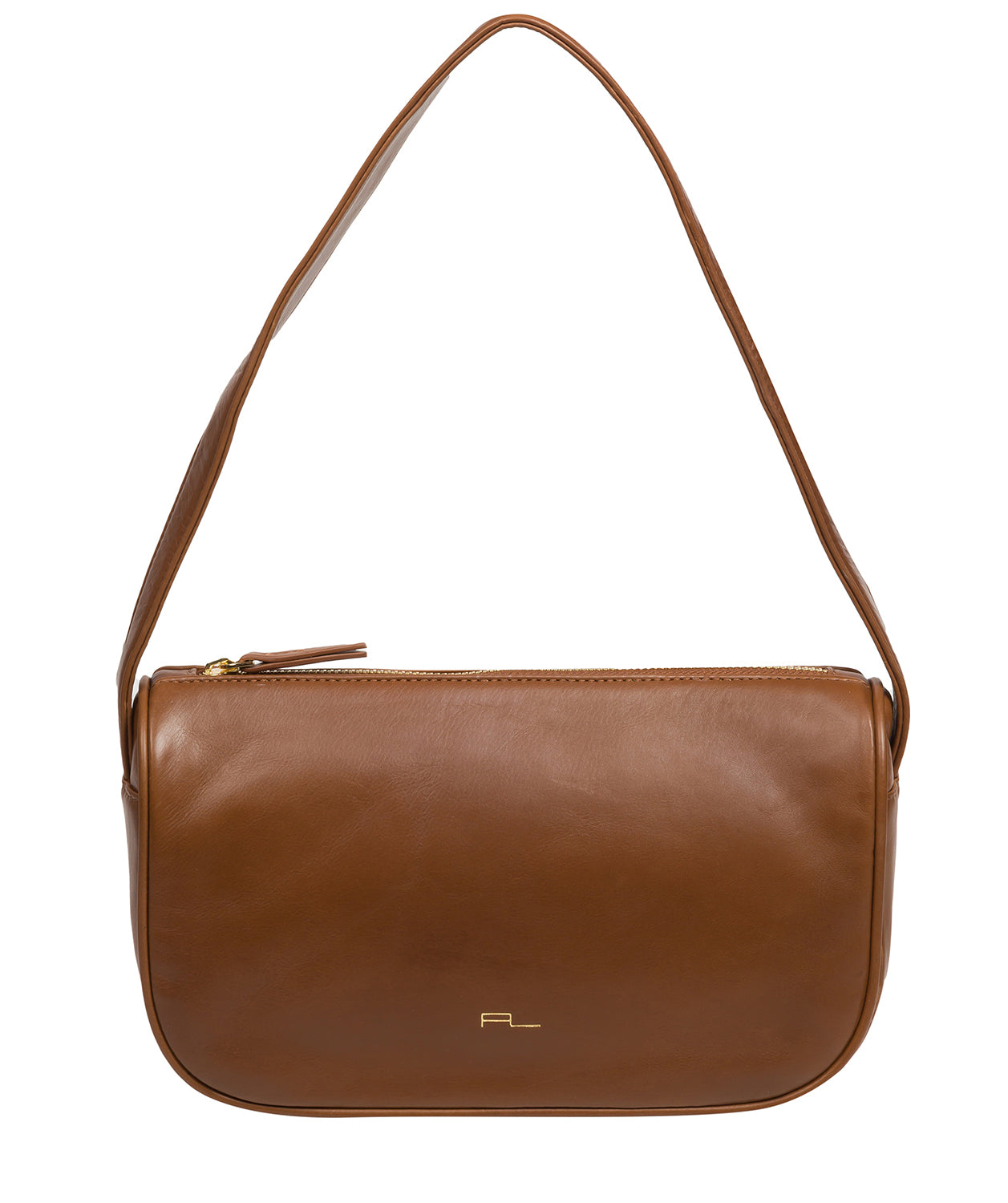 Pure Luxuries Knightsbridge Collection Bags: Alicia' ChestnutLeather Grab Bag