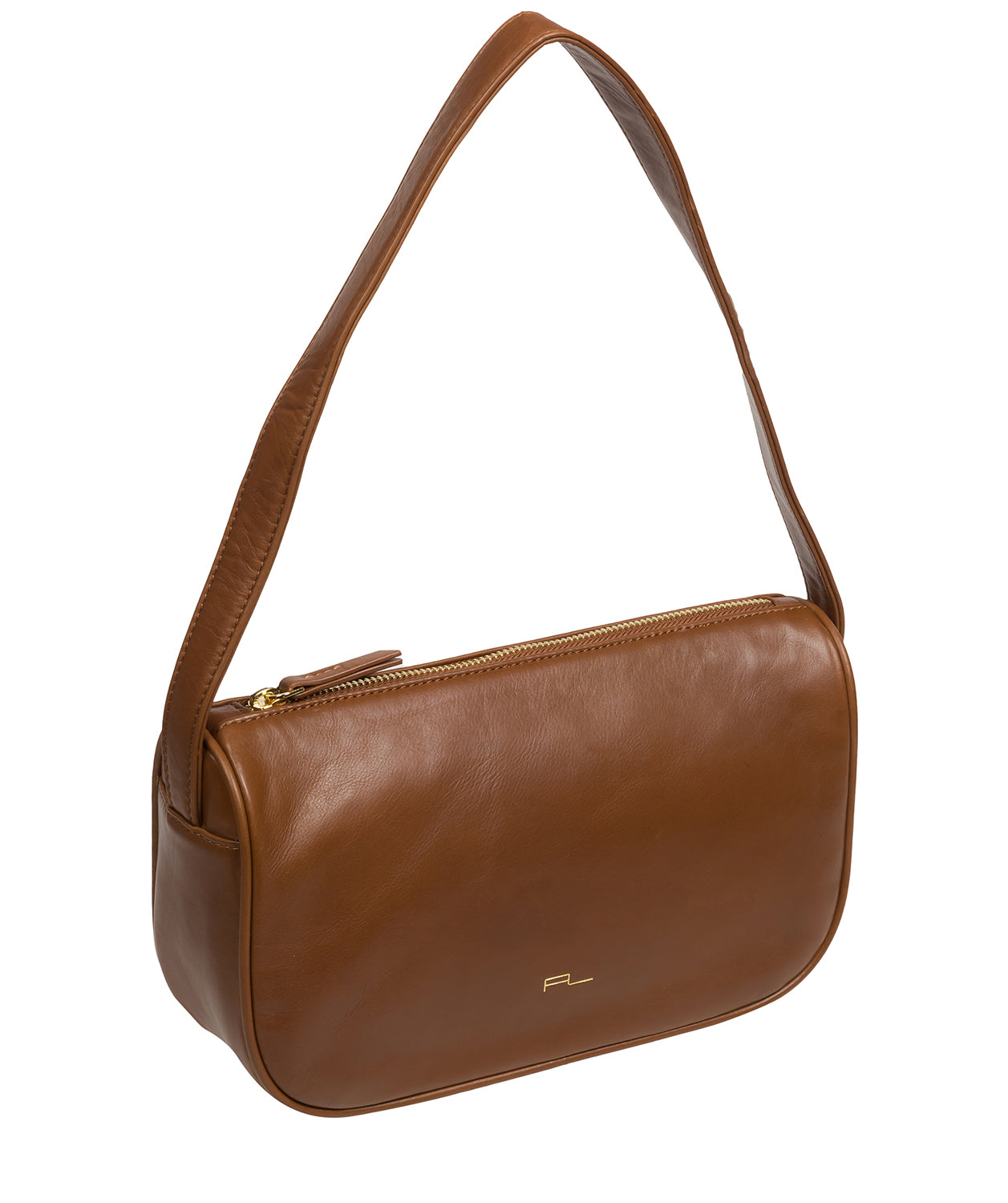 Pure Luxuries Knightsbridge Collection Bags: Alicia' ChestnutLeather Grab Bag