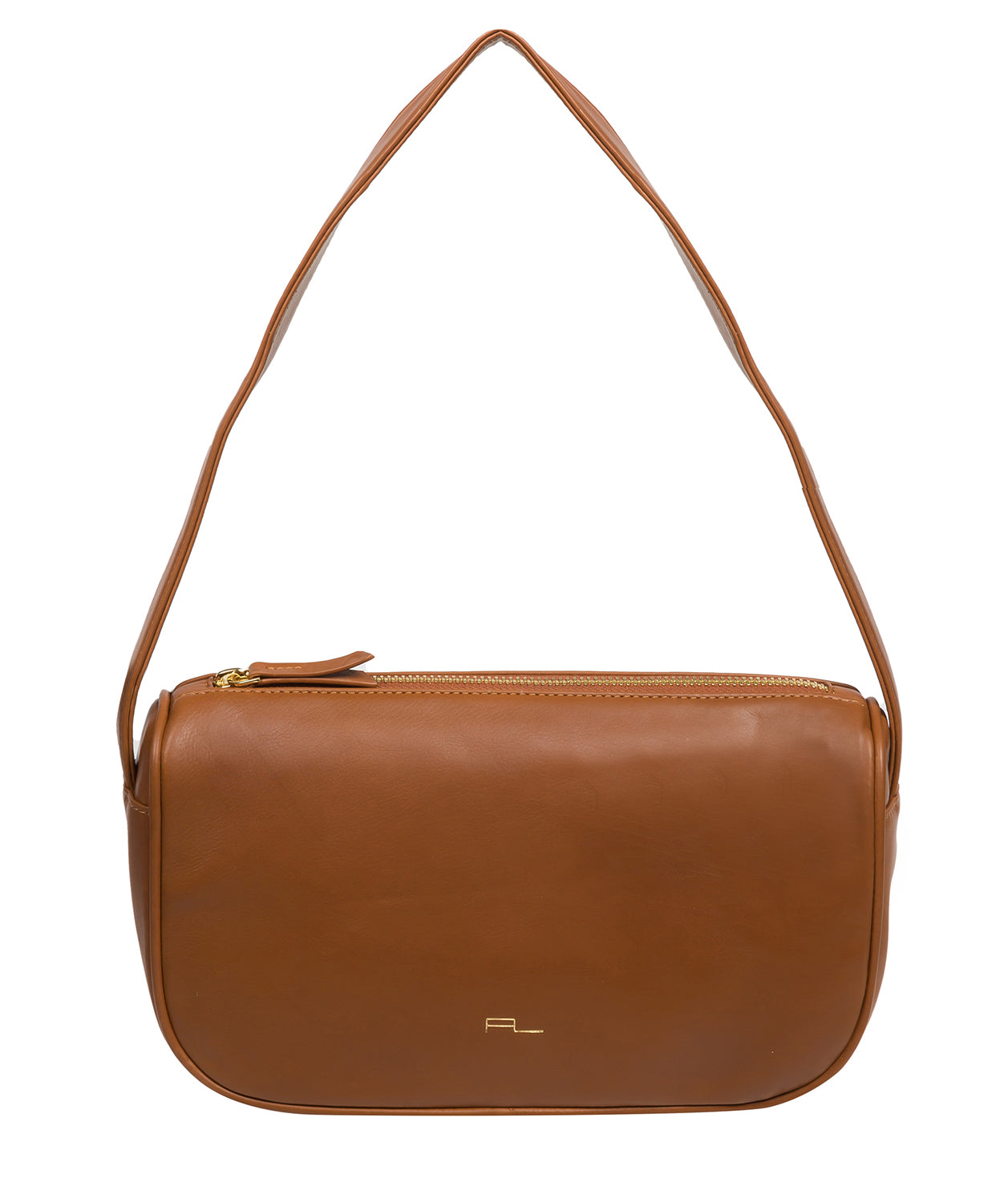 Pure Luxuries Knightsbridge Collection Bags: 'Alicia' Oak Leather Grab Bag