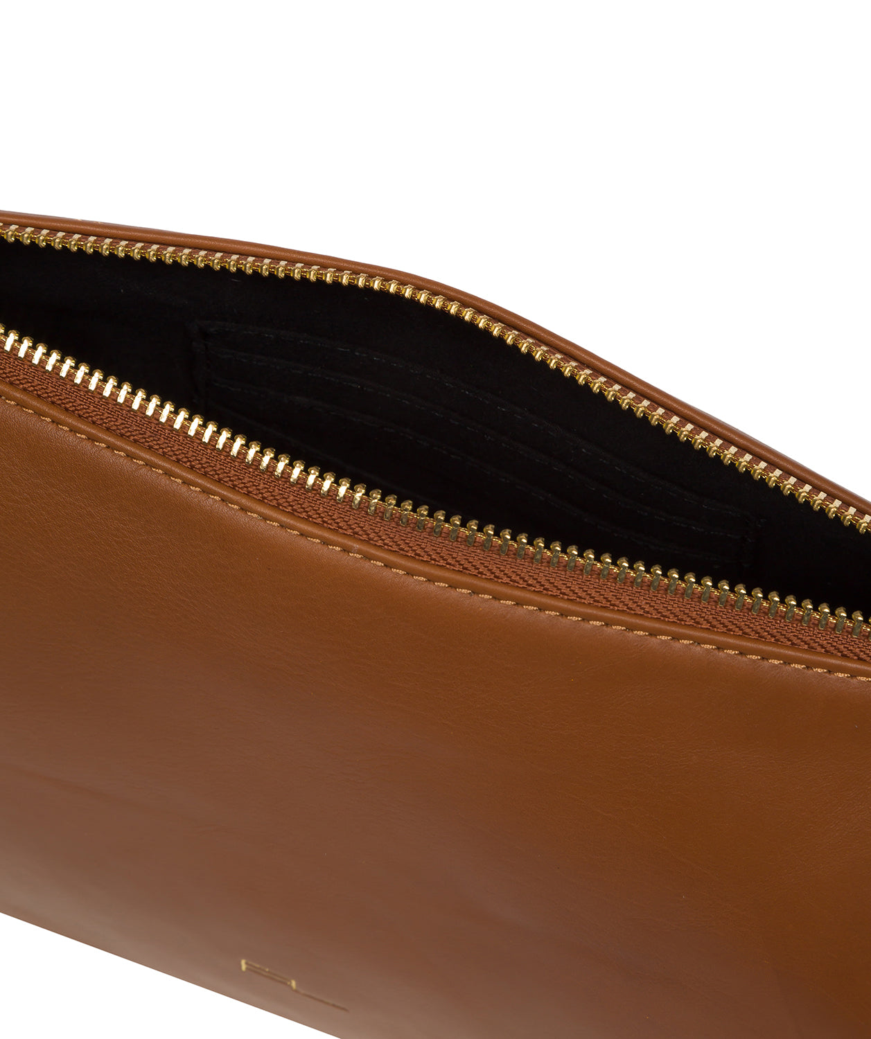 Pure Luxuries Knightsbridge Collection Bags: 'Alicia' Oak Leather Grab Bag