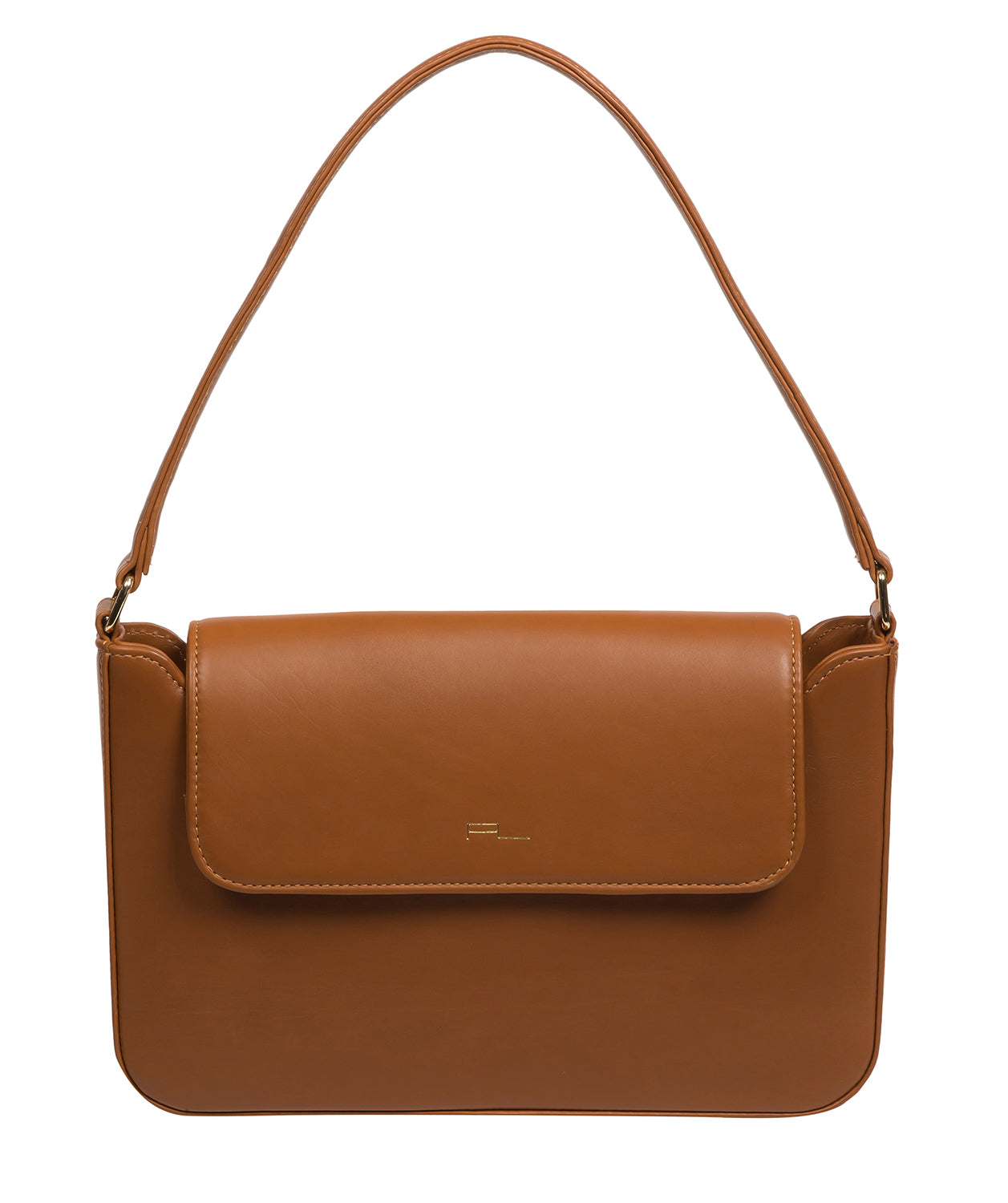 Pure Luxuries Knightsbridge Collection Bags: 'Olivia' Oak Leather Grab Bag