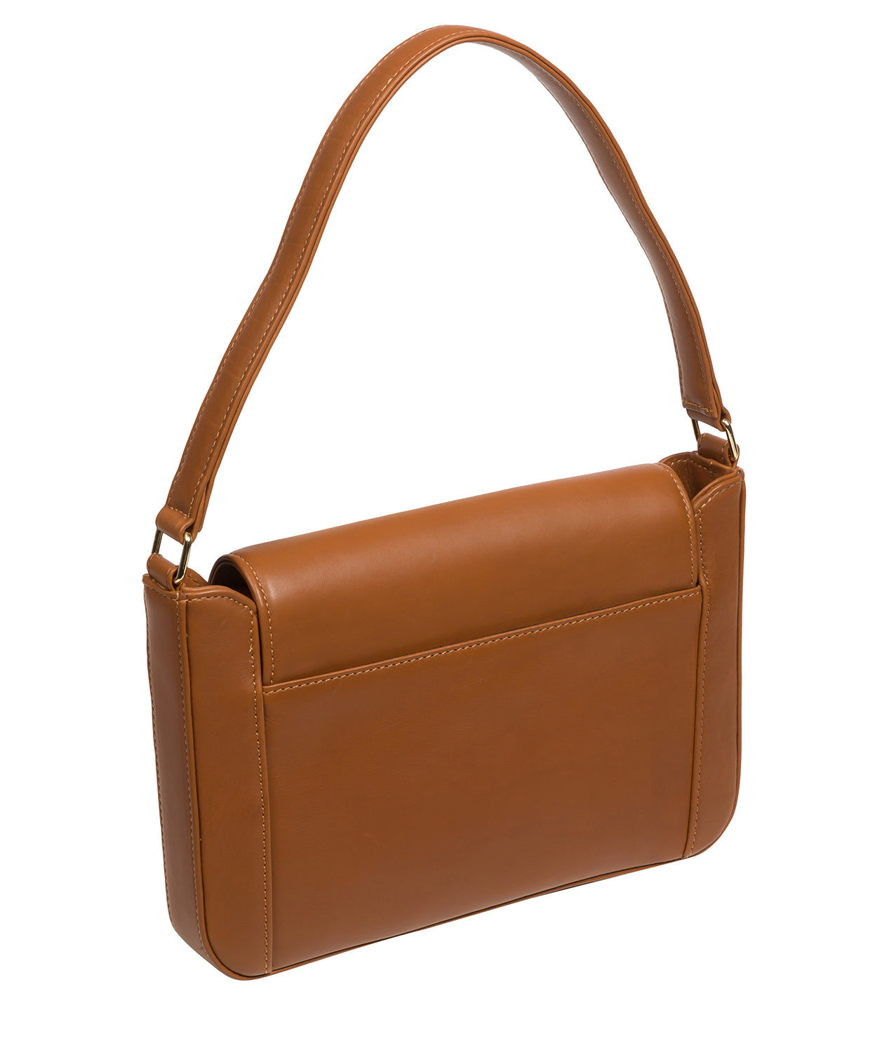 Pure Luxuries Knightsbridge Collection Bags: 'Olivia' Oak Leather Grab Bag