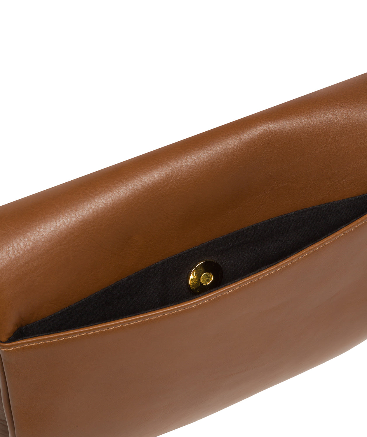 Pure Luxuries Knightsbridge Collection Bags: 'Ella' Chestnut Leather Cross Body Bag