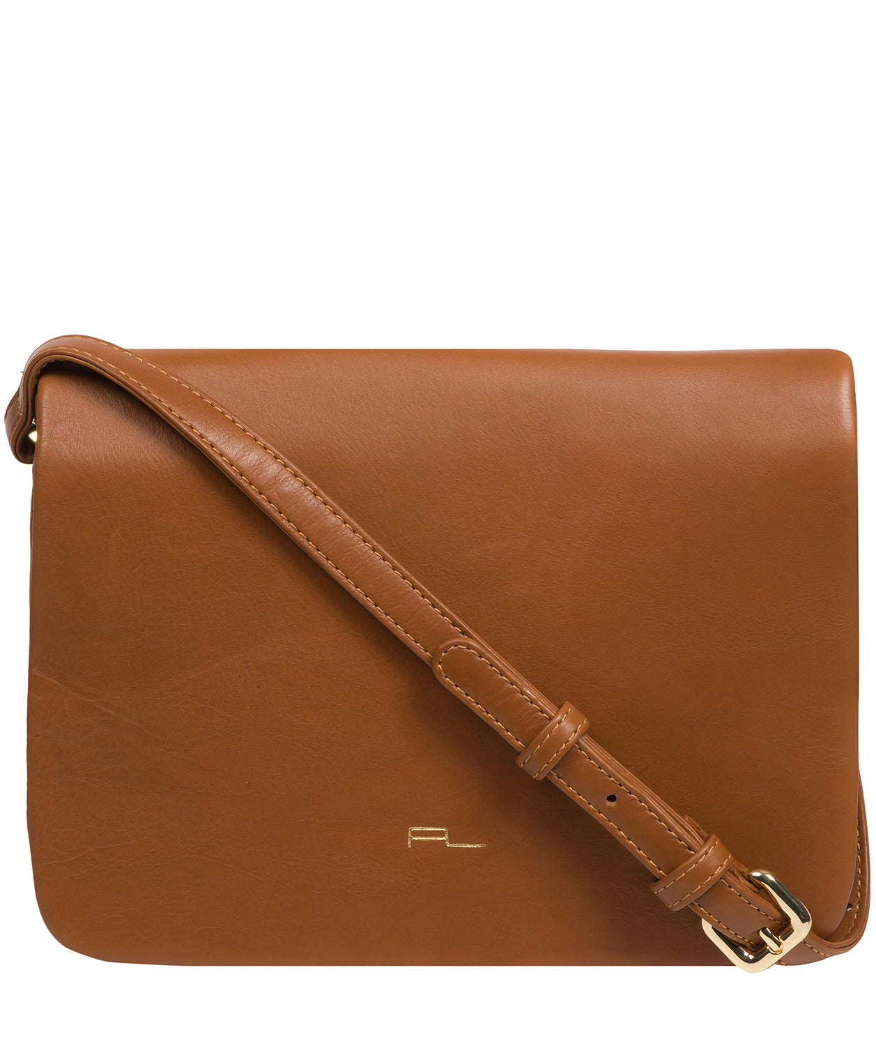 Pure Luxuries Knightsbridge Collection Bags: 'Ella' Oak Leather Cross Body Bag