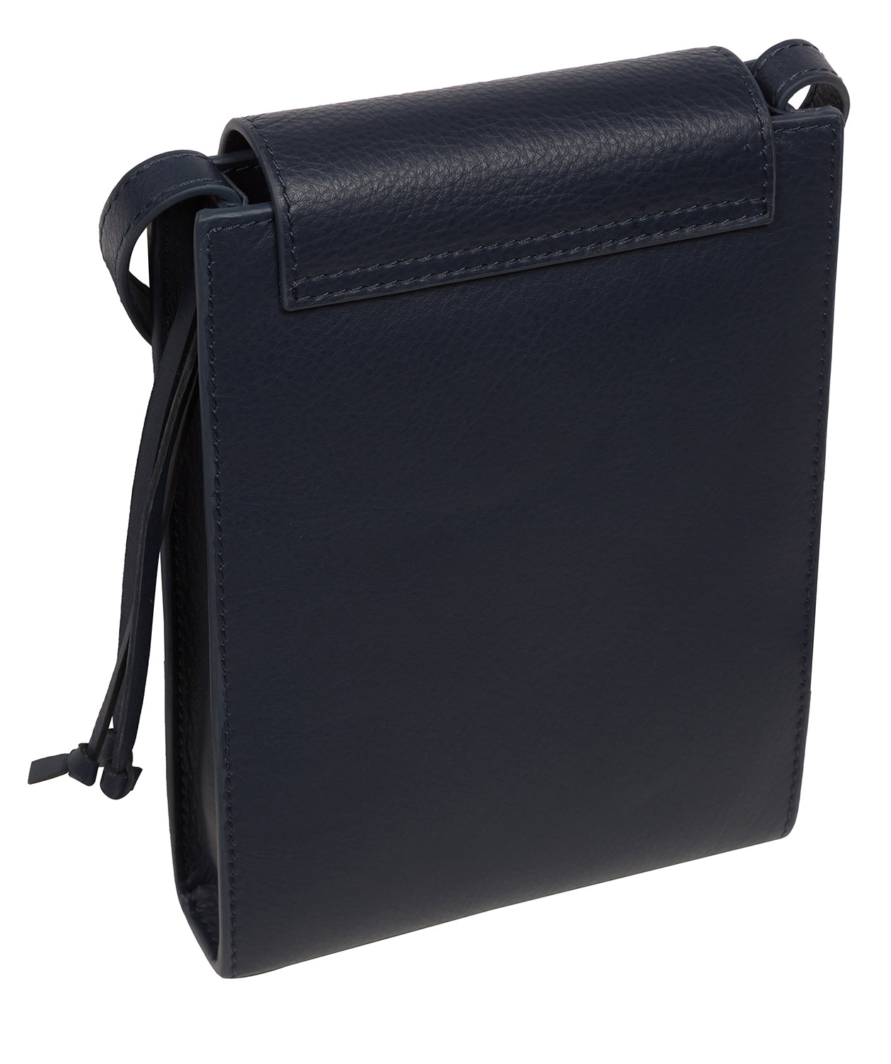 'Kiana' Navy Nappa Leather Cross Body Phone Bag