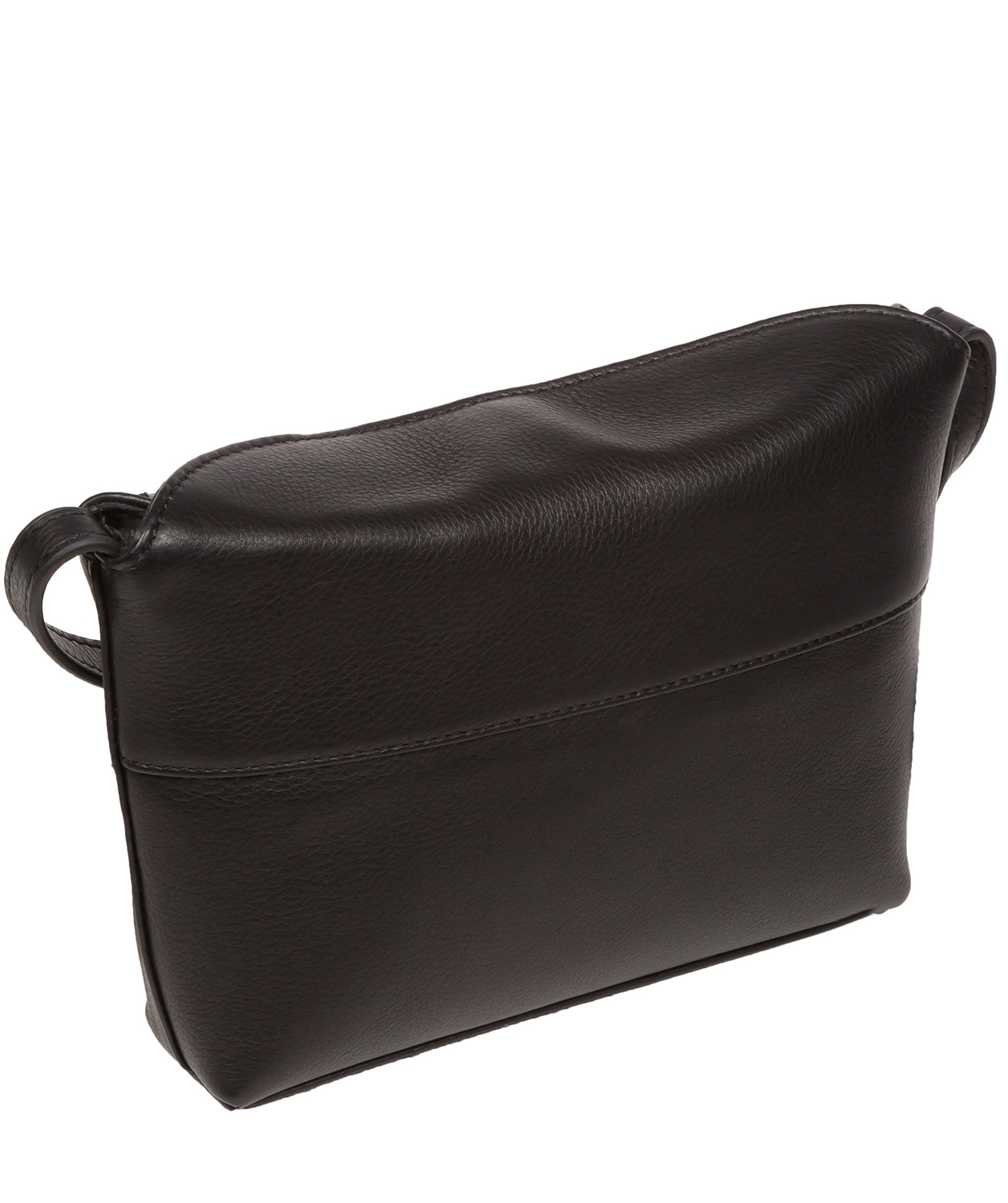 Pure Luxuries Marylebone Collection Bags: 'Lolo' Black Nappa Leather Cross Body Bag