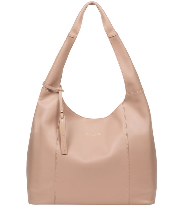 Pure Luxuries Eco Collection Bags: 'Nina' Powder Pink Leather Shoulder Bag