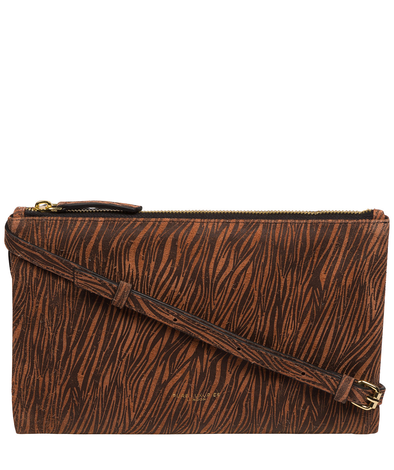 Pure Luxuries Marylebone Collection Bags: 'Anya' Animal Print Nappa Leather Cross Body Bag