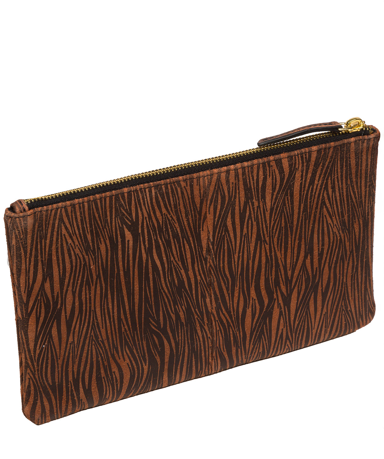 Pure Luxuries Couture Collection Bags: 'Wilmslow' Animal Print Leather Clutch Bag