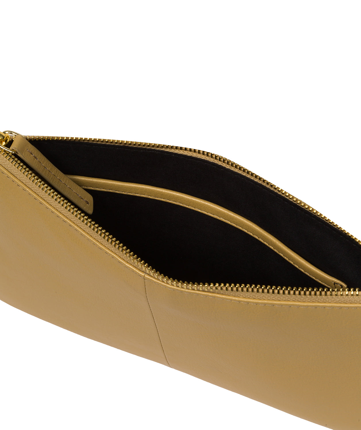 Pure Luxuries Couture Collection Bags: 'Wilmslow' Metallic Gold Leather Clutch Bag