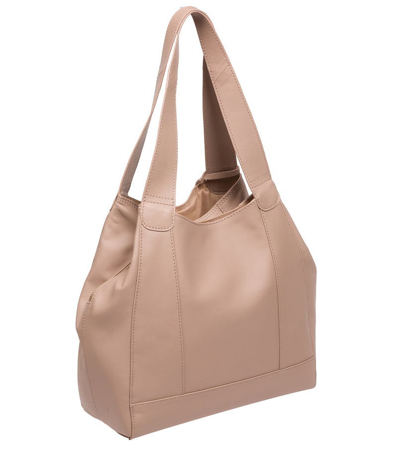 Pure Luxuries Eco Collection Bags: 'Colette' Powder Pink Leather Handbag