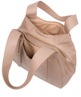 Pure Luxuries Eco Collection Bags: 'Colette' Powder Pink Leather Handbag