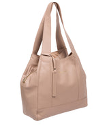 Pure Luxuries Eco Collection Bags: 'Colette' Powder Pink Leather Handbag