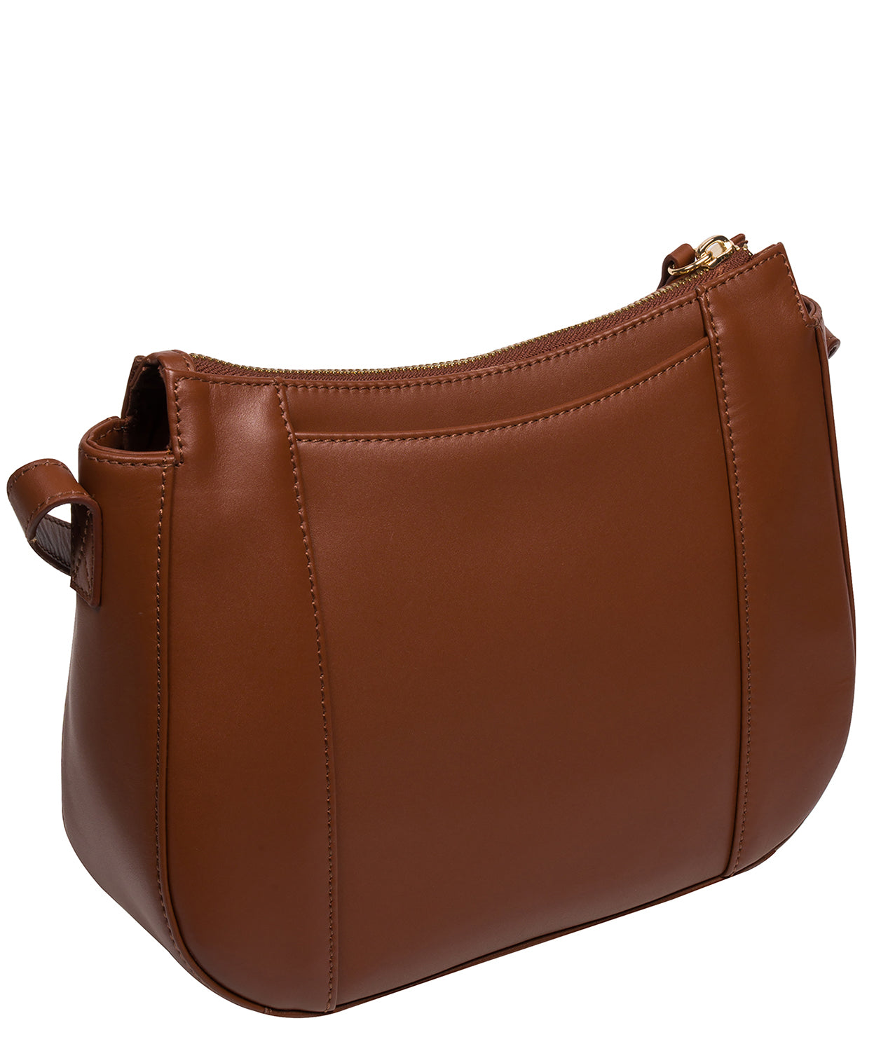 'Ashley' Caramel Leather Cross Body Bag