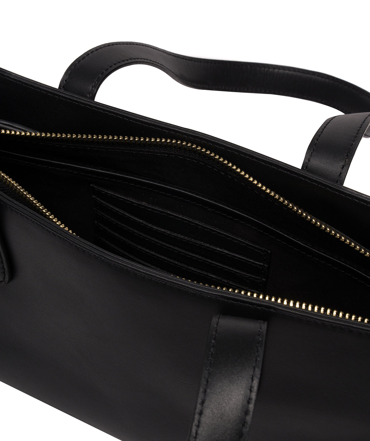 'Samantha' Black Leather Evening & Clutch Bag