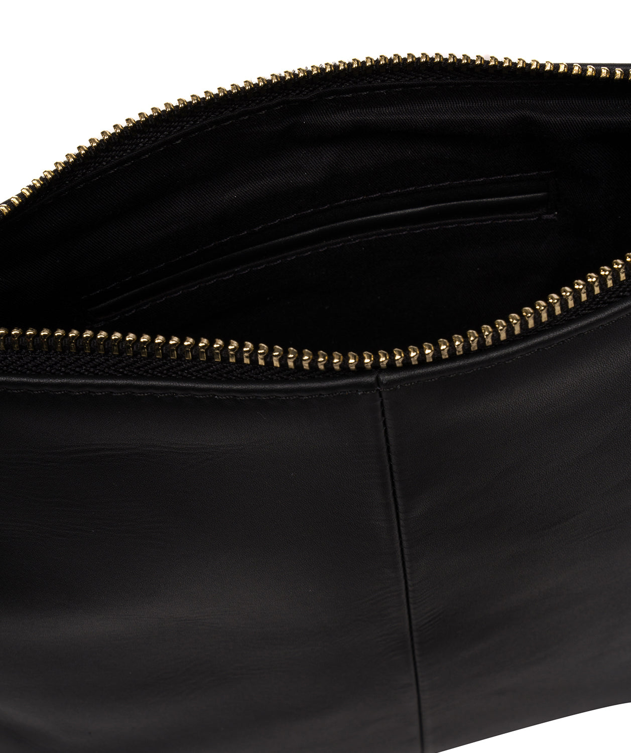 'Brooke' Black Leather Cross Body Bag