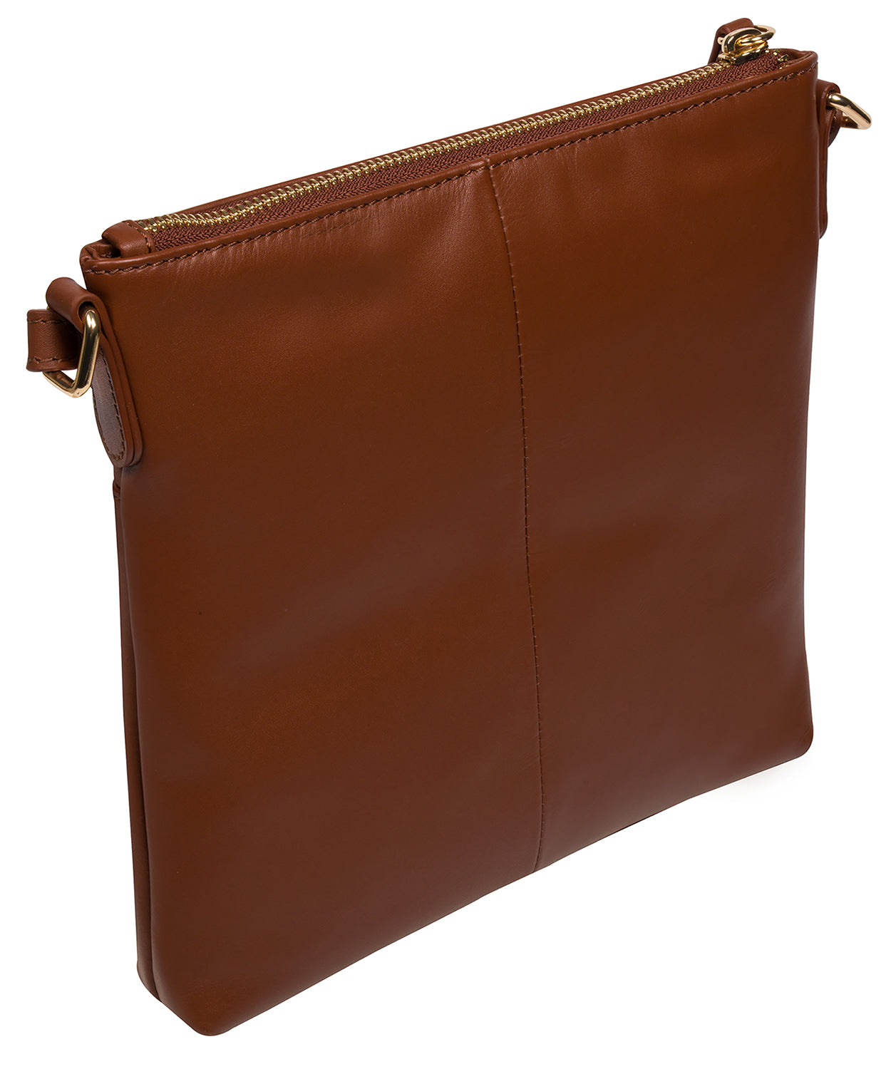 'Brooke' Caramel Leather Cross Body Bag