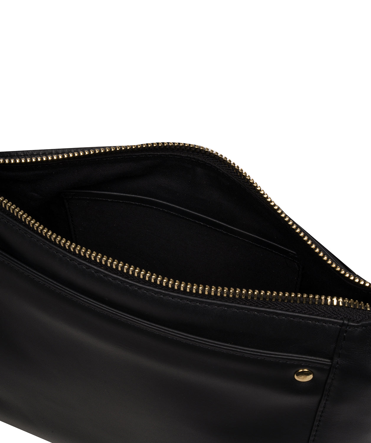 'Sofia' Black Leather Cross Body Bag