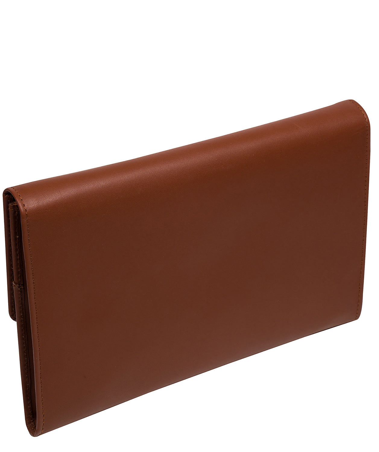 'Ellen' Caramel Leather Travel Wallet