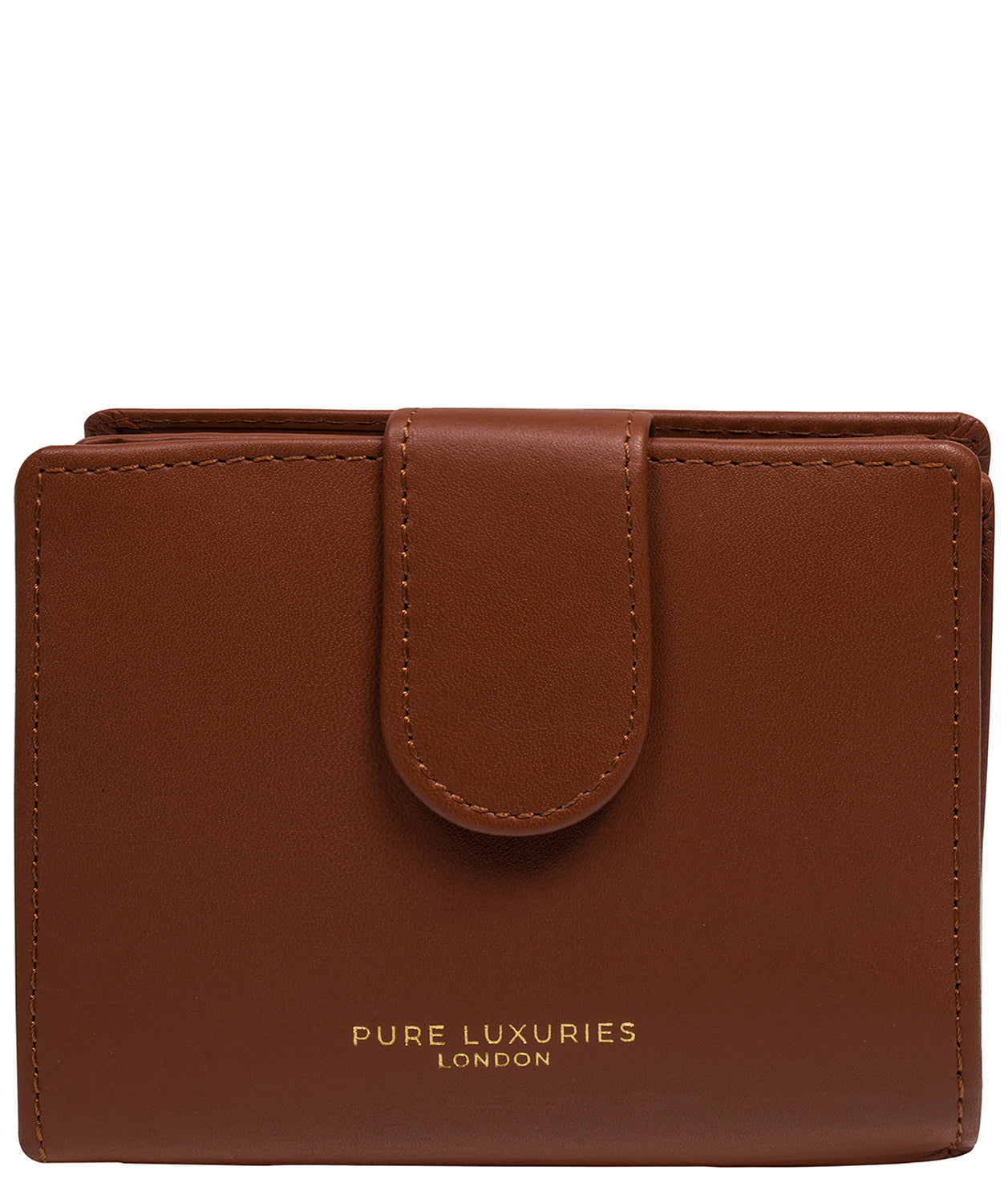 'Jody' Caramel Leather Bi-Fold Purse