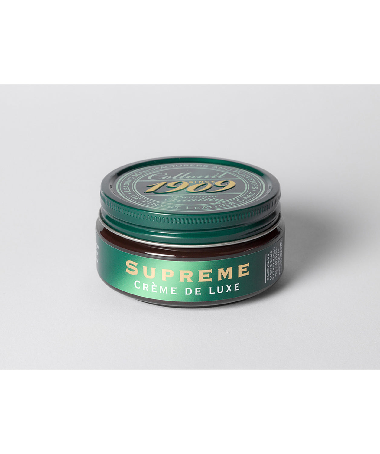 1909 100ml Collonil Supreme Dark Brown Creme De Luxe