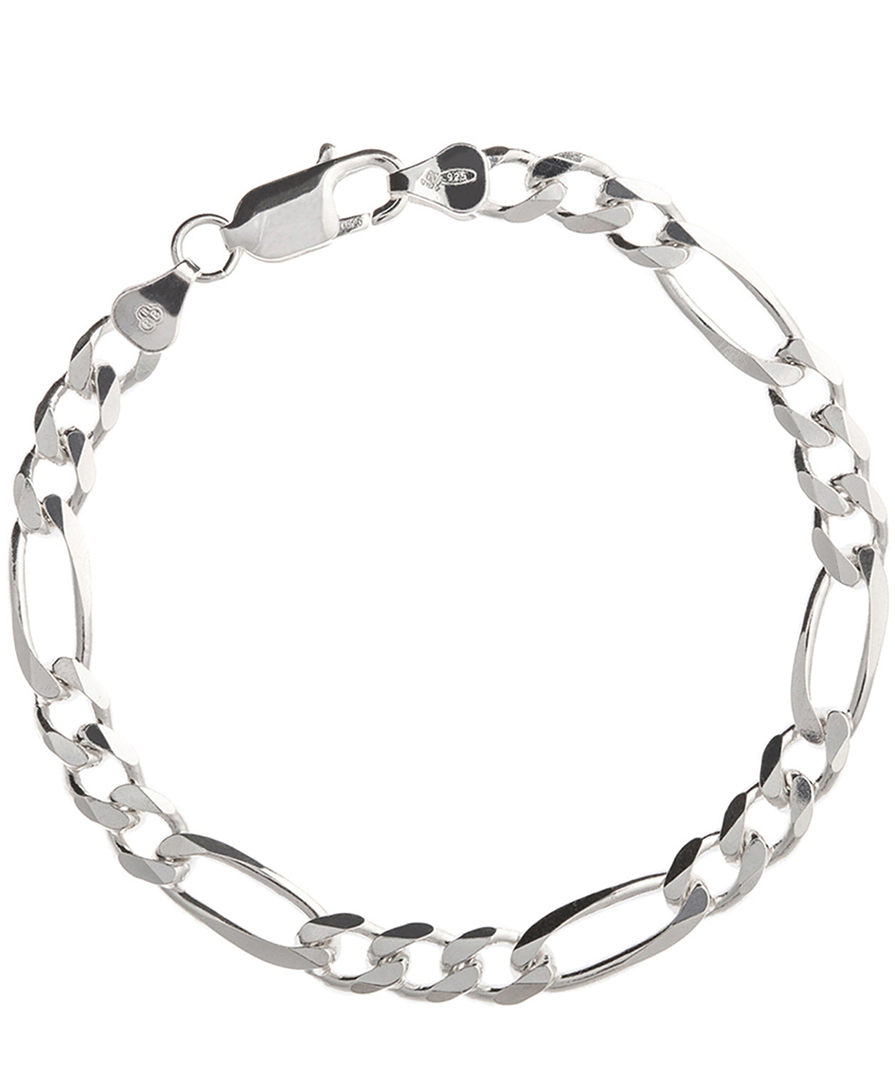 Gift Packaged 'Payton' Sterling Silver Bracelet