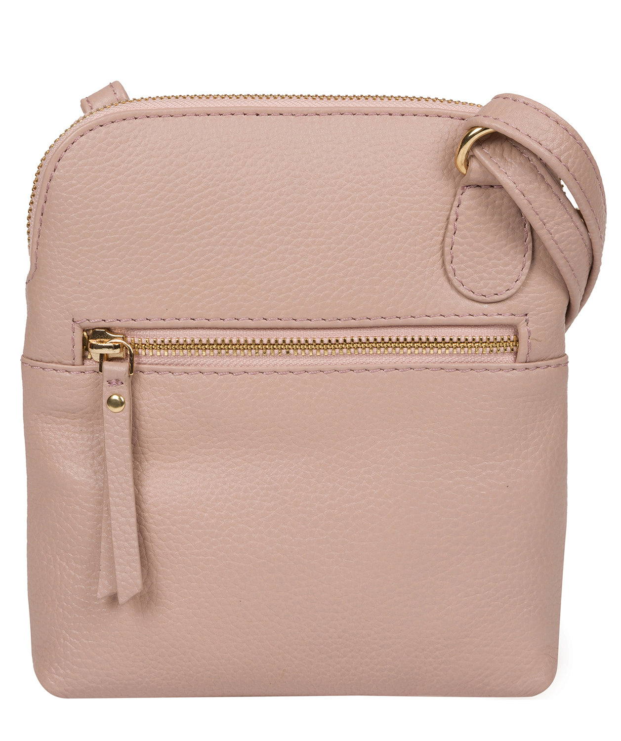 'Orsola' Blush Pink Leather Cross Body Bag