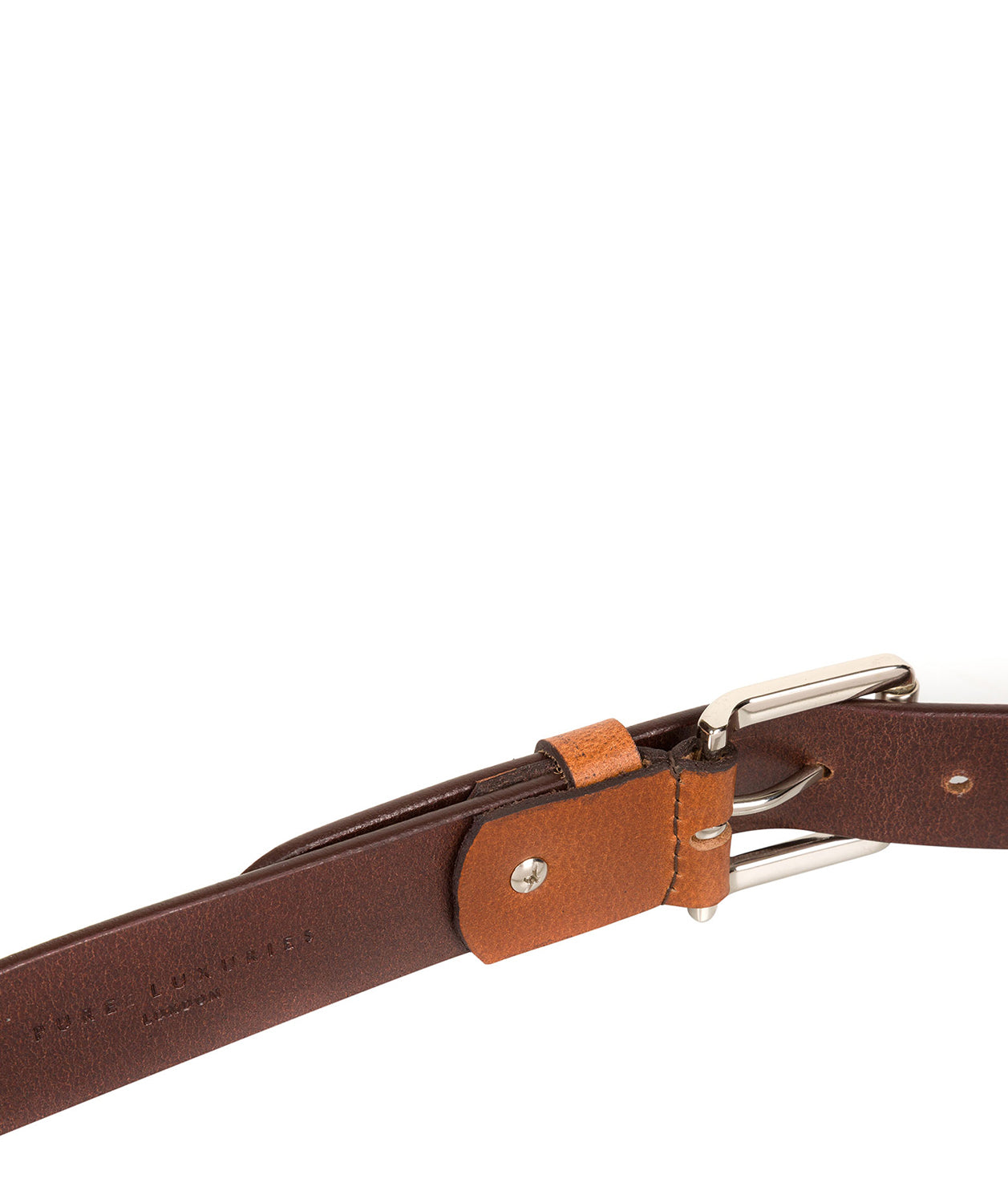 Tan Pure Luxuries Leather Men's Belt