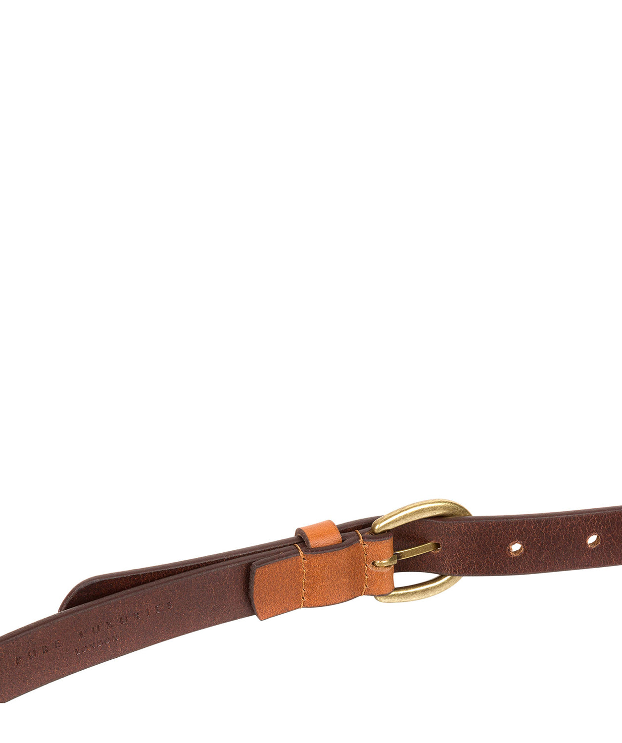 Tan Quality Leather Ladies' Belt