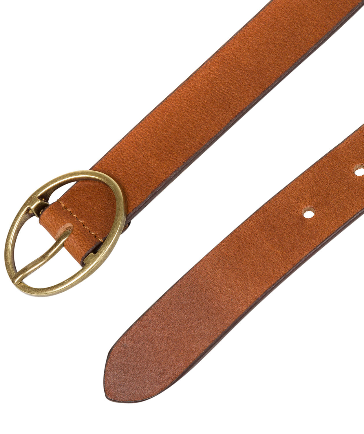 Tan Fine Leather Ladies' Belt