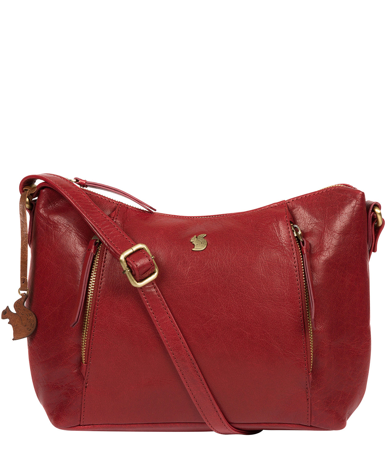 'Esta' Chilli Pepper Leather Cross Body Bag image 1