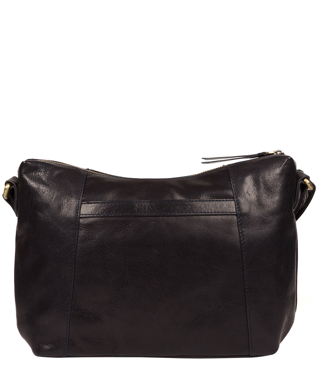 'Esta' Navy Leather Cross Body Bag Pure Luxuries London