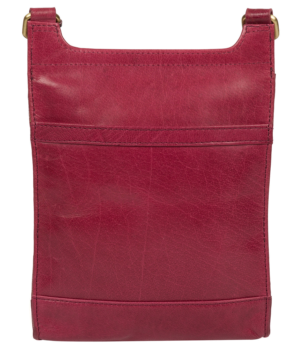 'Sasha' Orchid Leather Cross Body Bag Pure Luxuries London