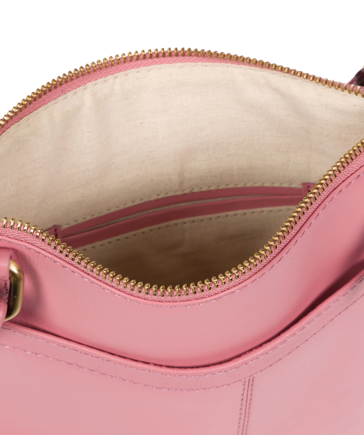 'Lauryn' Blush Leather Cross Body Bag