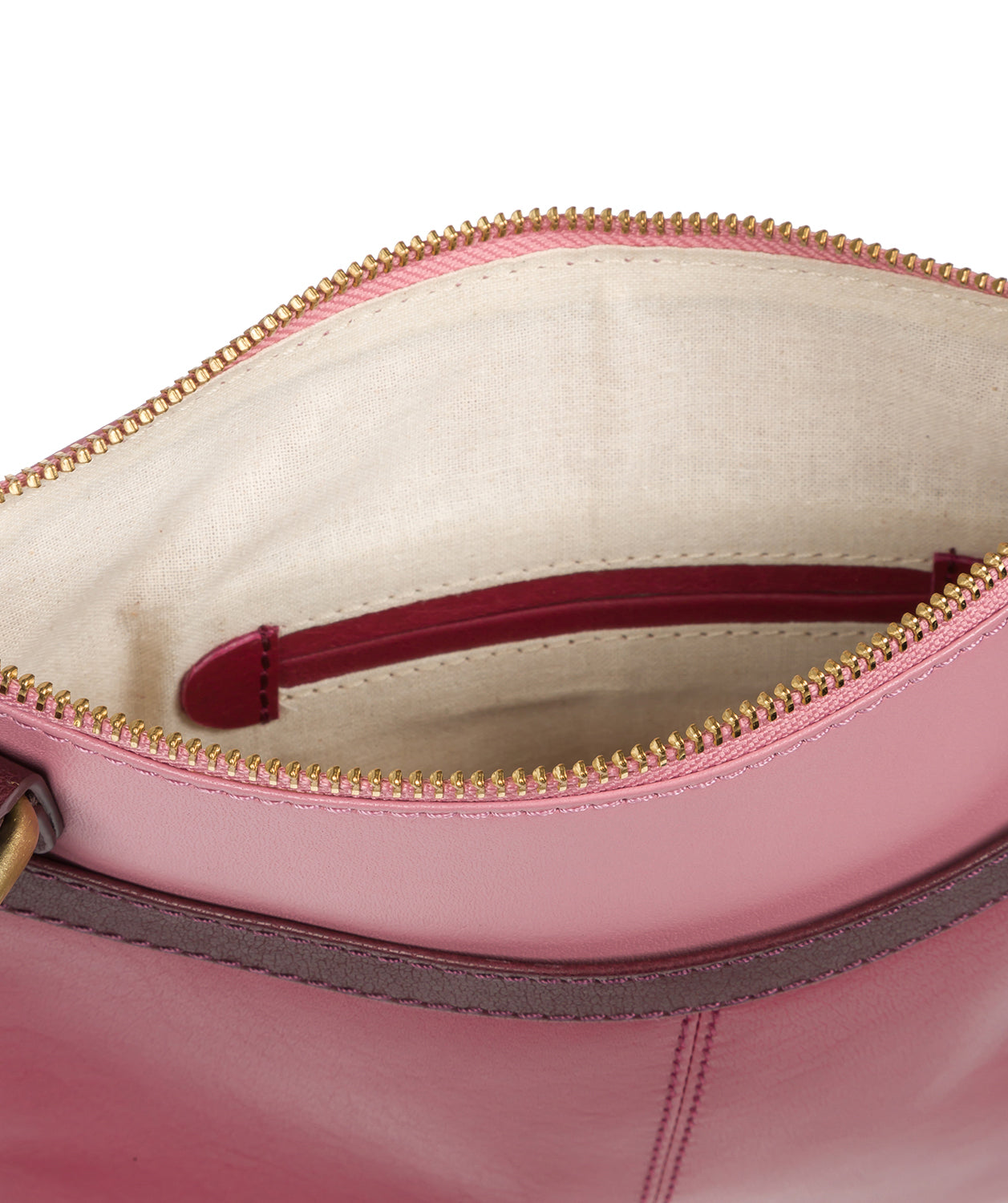 'Lauryn' Orchid, Blush and Plum Leather Cross Body Bag