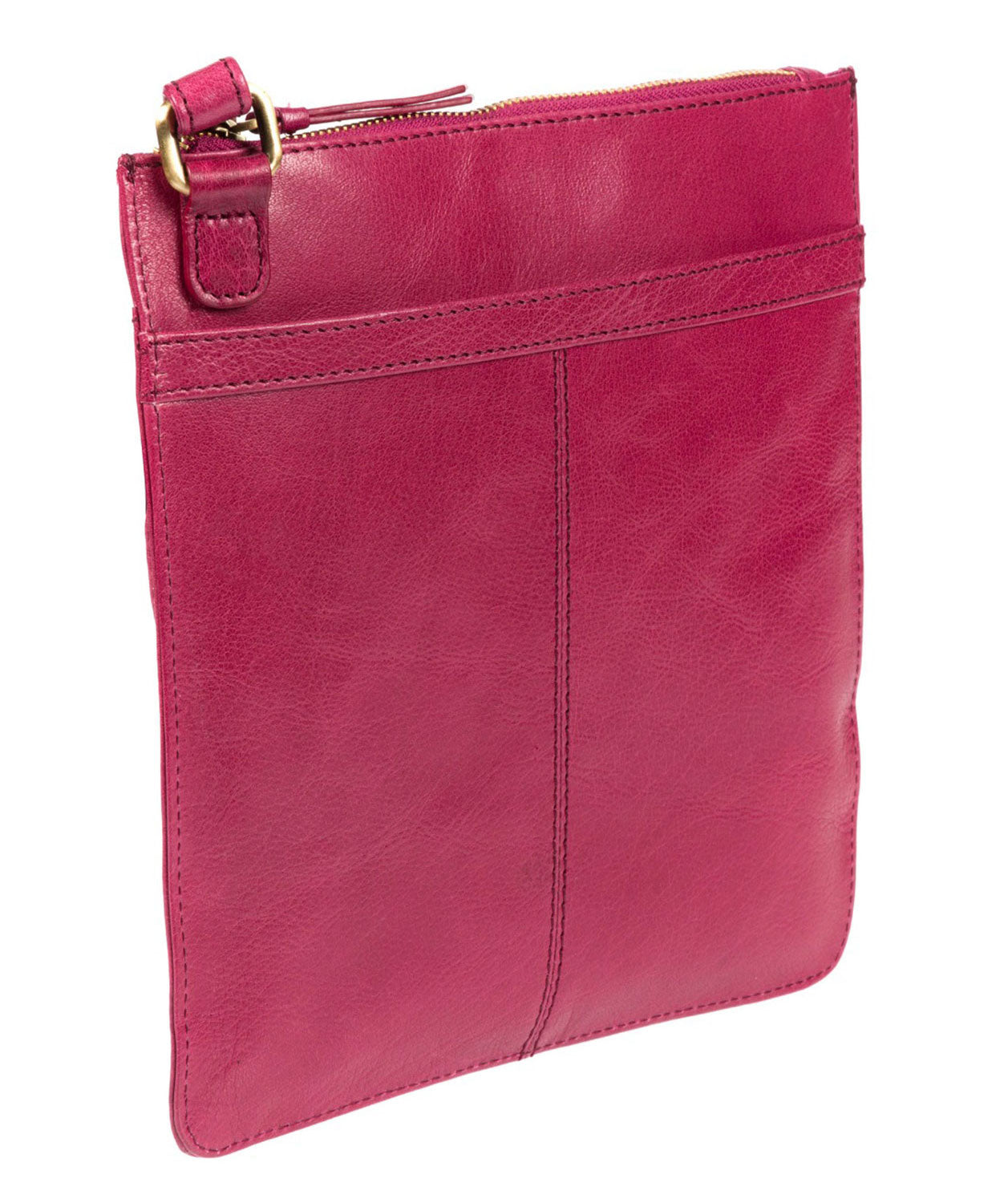 'Lauryn' Orchid Leather Cross Body Bag