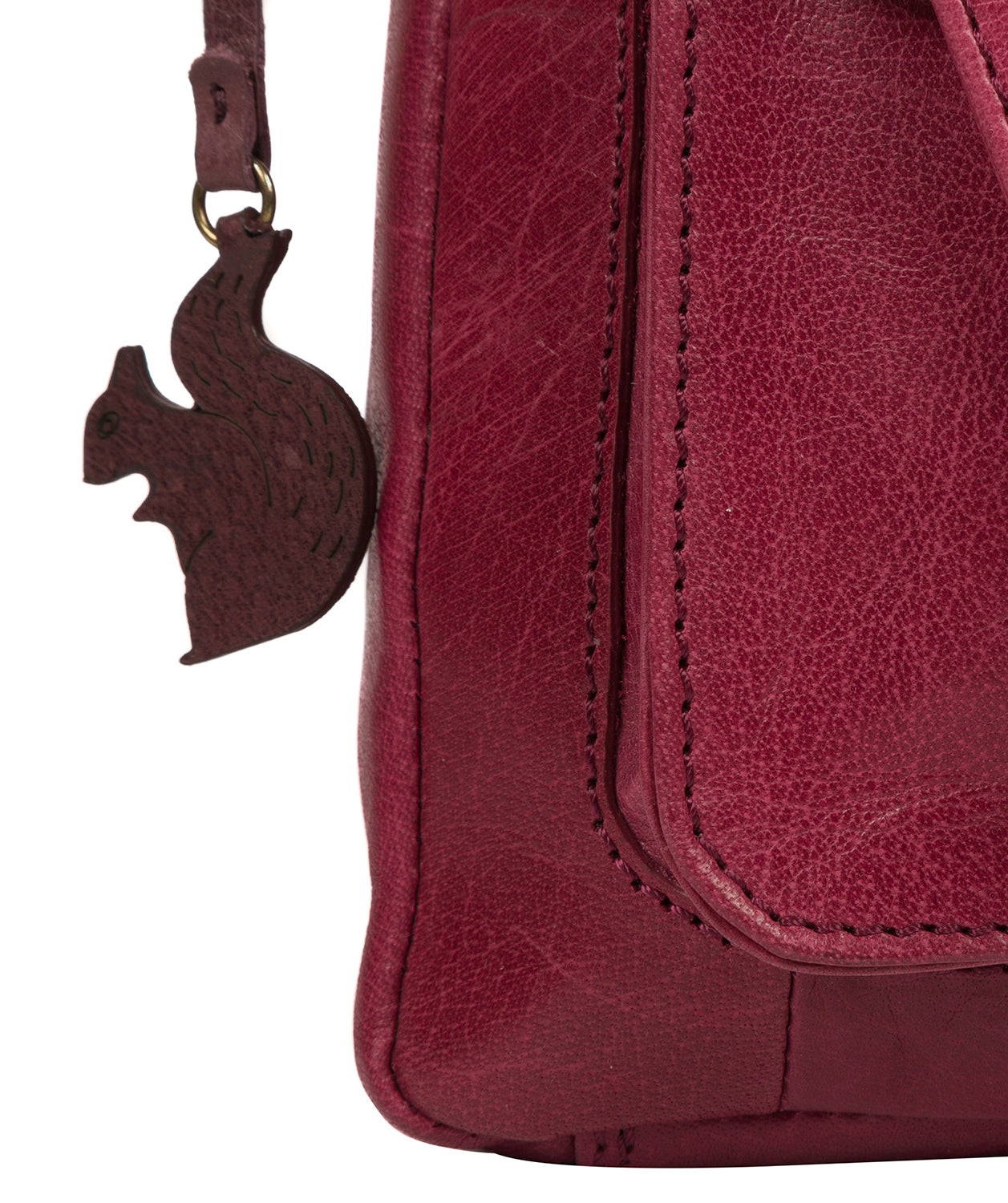 'Shona' Orchid Leather Cross Body Bag image 6