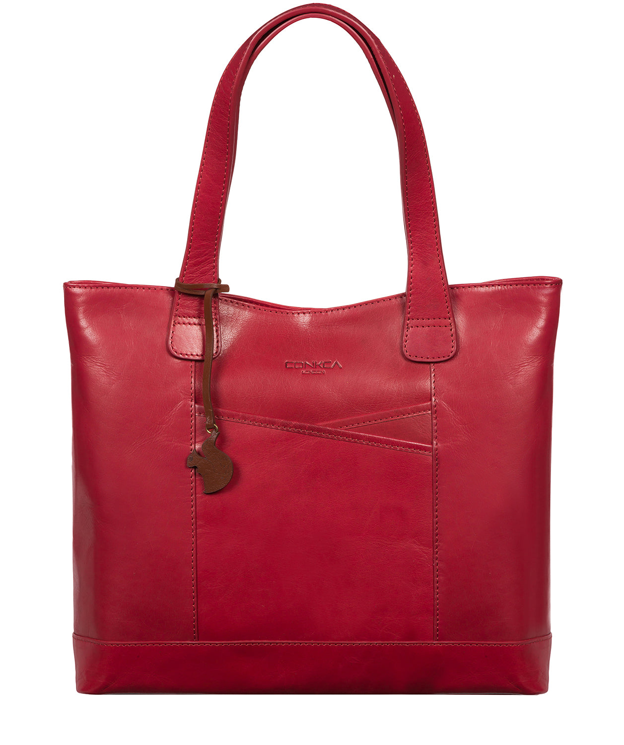 'Patience' Chilli Pepper Leather Tote Bag