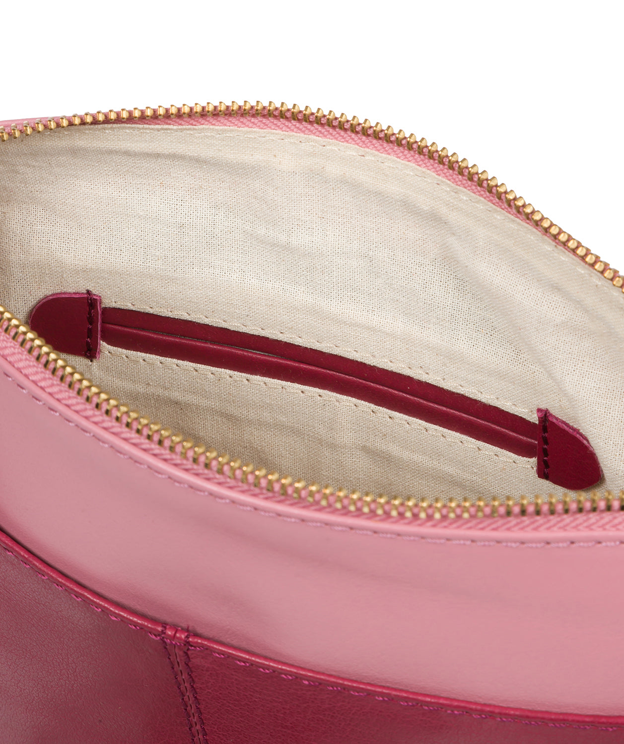 'Avril' Orchid, Plum & Blush Leather Cross Body Bag