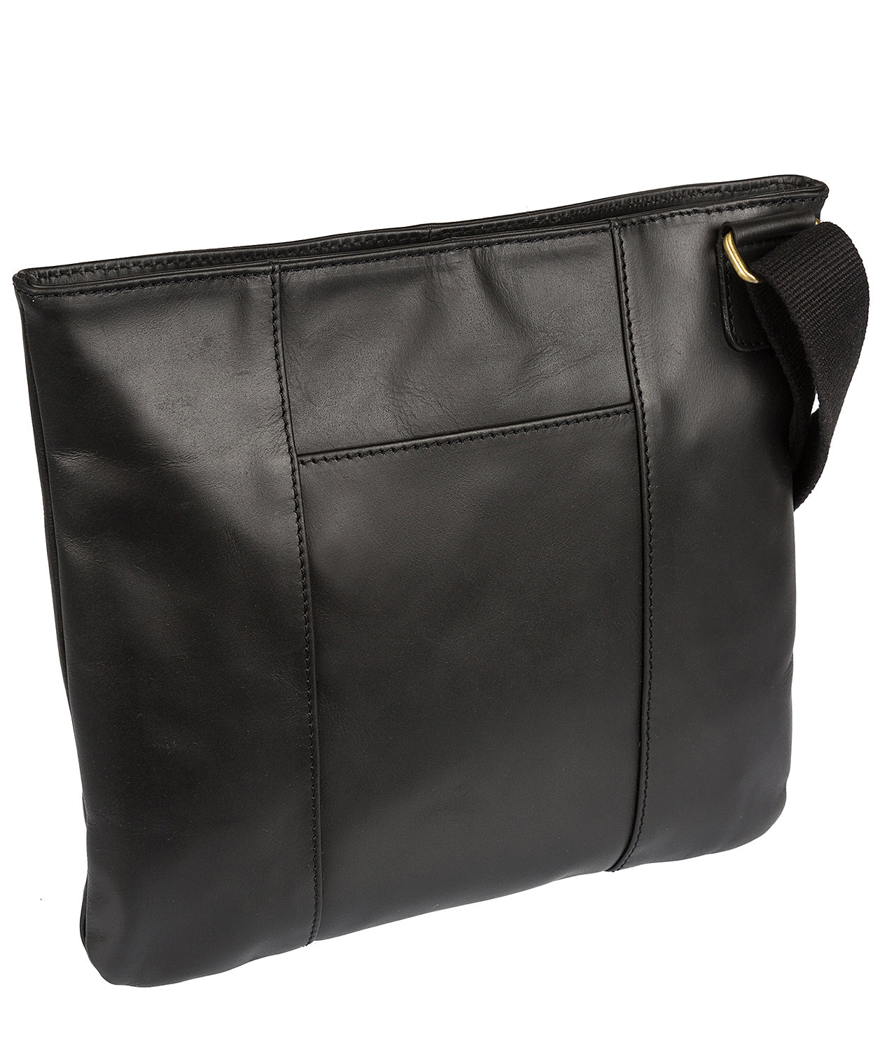 'Sudbury' Black Handcrafted Leather Bag